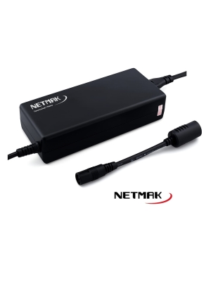 CARGADOR NOTEBOOK UNIVERSAL AUTOM. 90W NM-1287 0 miniatura